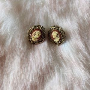Cameo Earrings